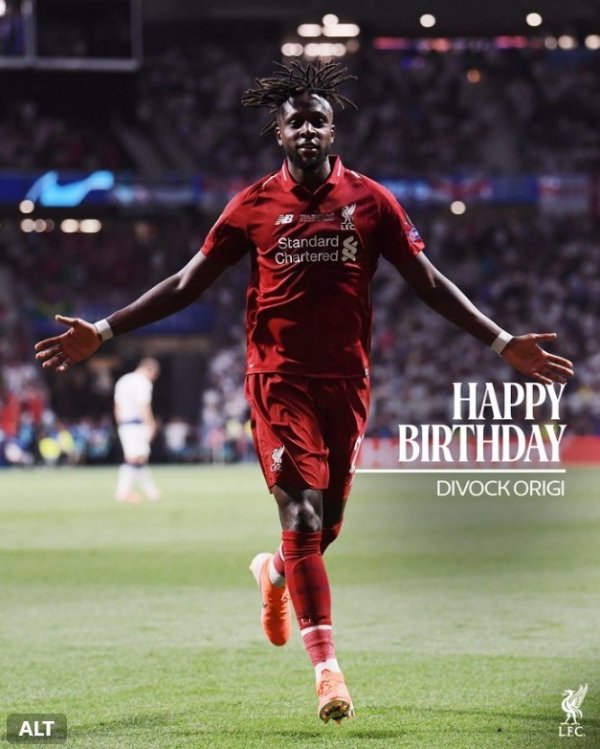 邯郸配资公司 昔日锦鲤，利物浦官方祝奥里吉31岁生日快乐，为球队贡献41球17助