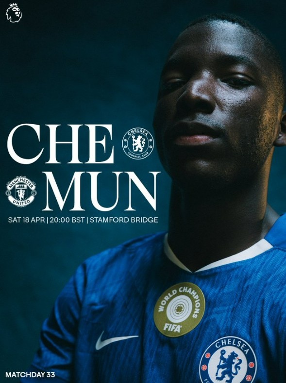 北京正规的股票配资公司 切尔西官方发布本轮对阵曼联海报，刚续约的凯塞多单人出镜